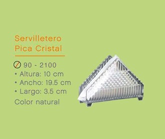 Servilletero Pika Cristal