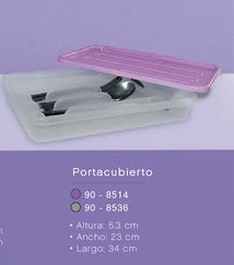 Porta cubiertos Lila lavanda